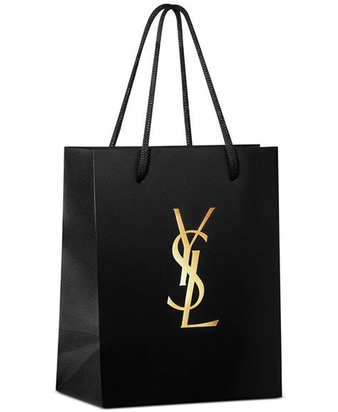 ysl complimentary gift bag|where are YSL Bag stores.